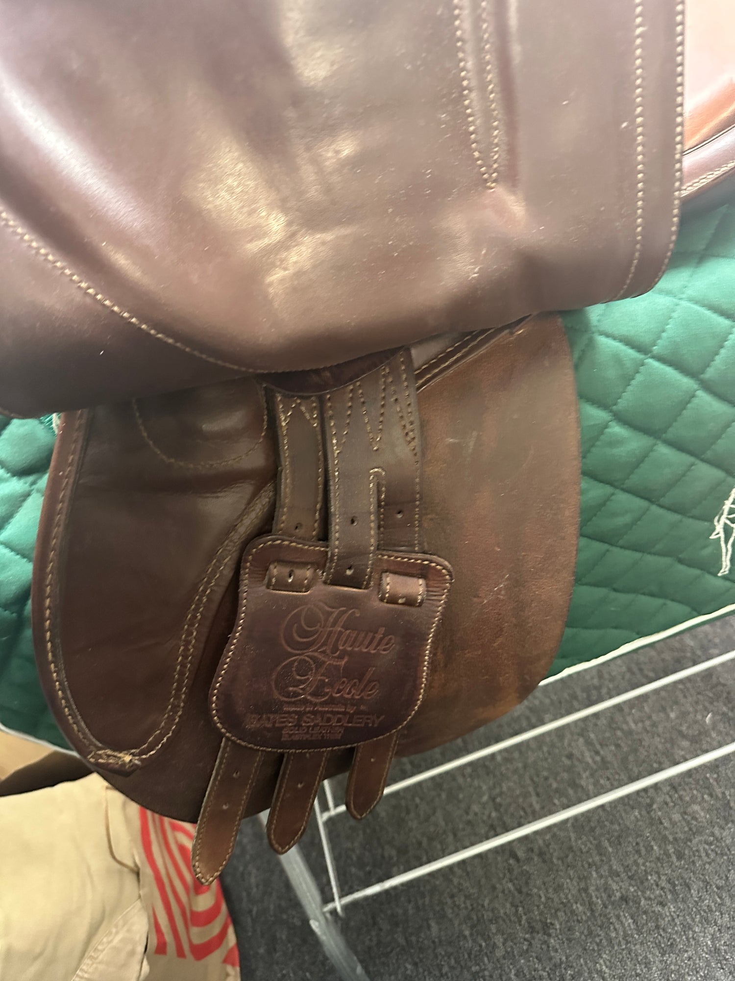 Saddle - English H/J 16.5" Bates Caprelli W