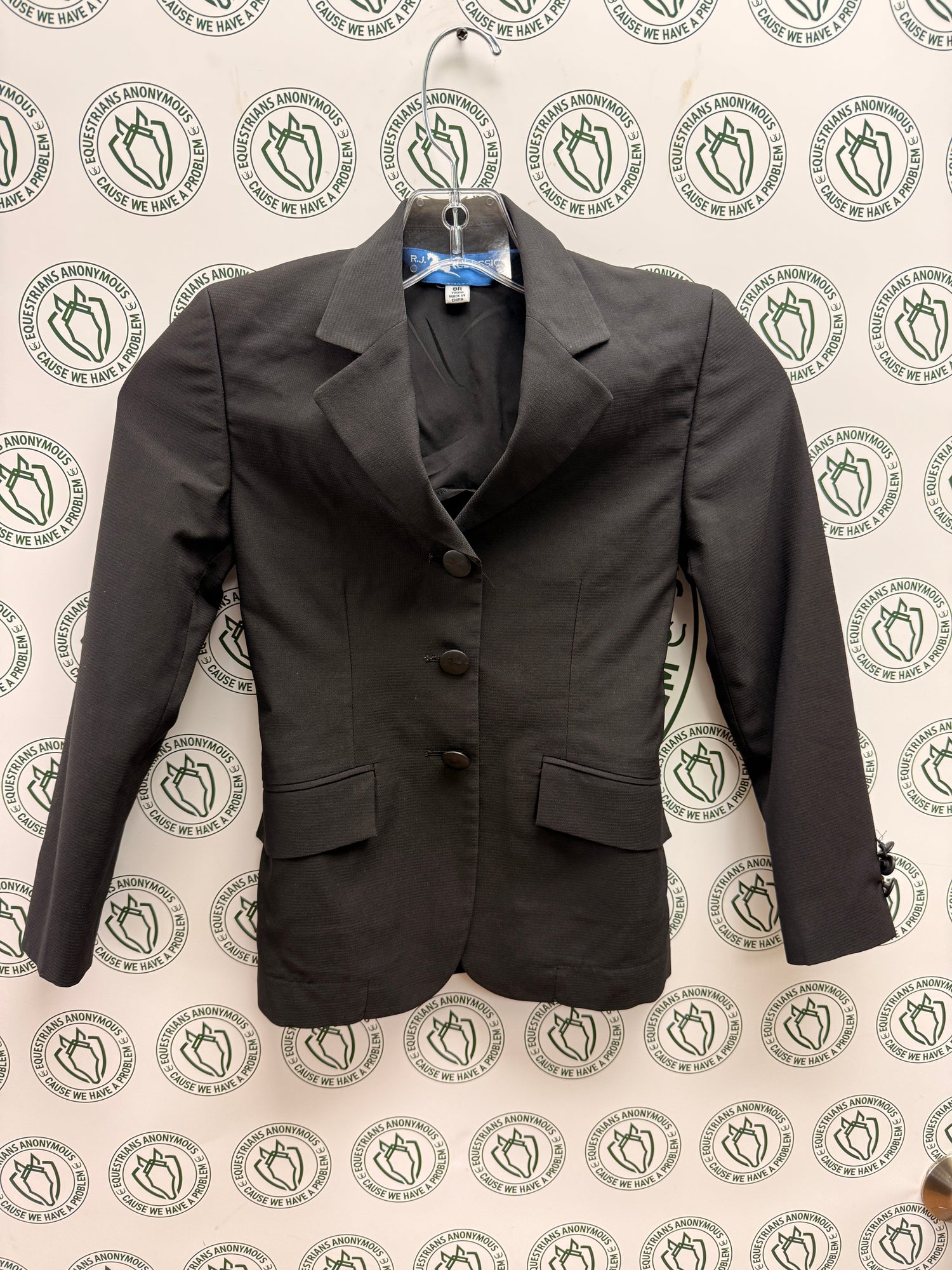 8R Youth Black Hunt Coat by RJC