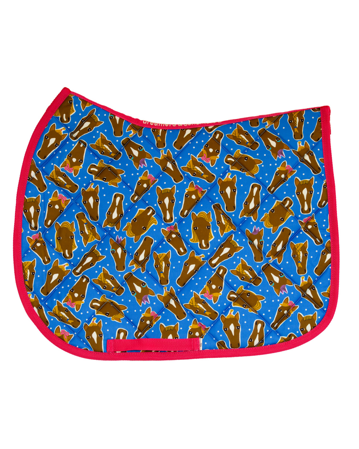 Hairy Styles Saddle pad by Dreamers and Schemers