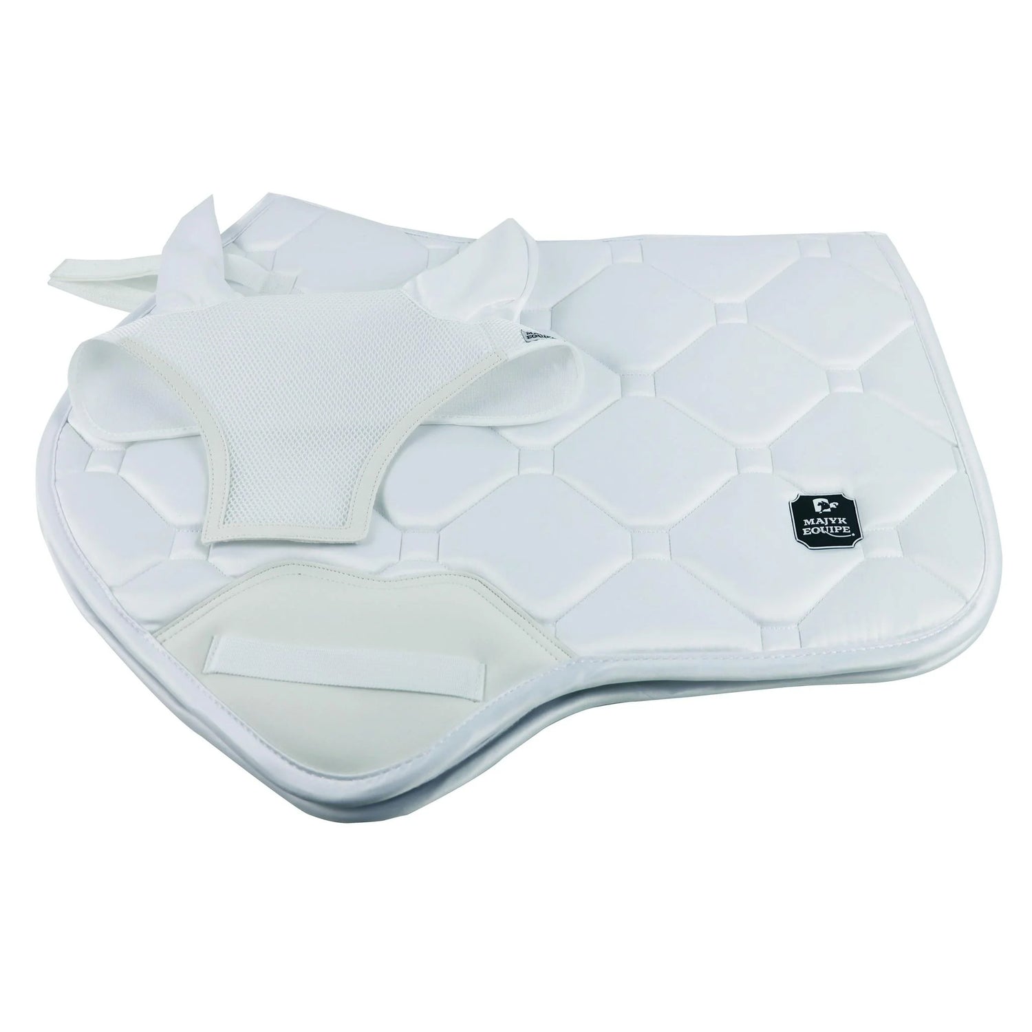 SILK TOUCH SADDLE PAD AND MATCHING BONNET by Majyk Equip