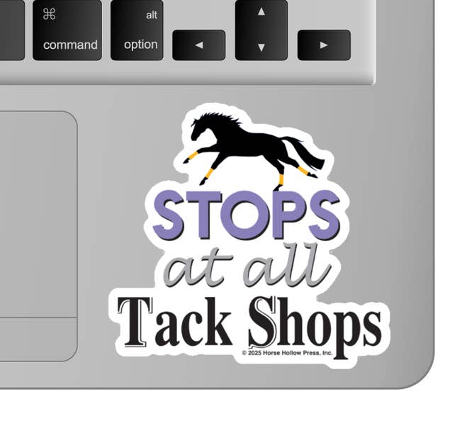 Horse 3" Sticker Waterproof | Stops Shop | Cello Sleeved