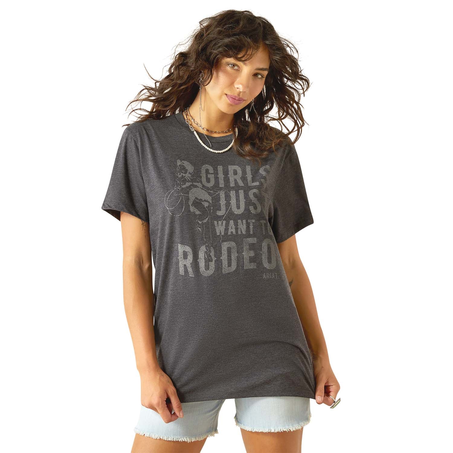 Ariat Women's Western Rodeo Girls Shirt – Jeffrey's Horse and Hounds, LLC
