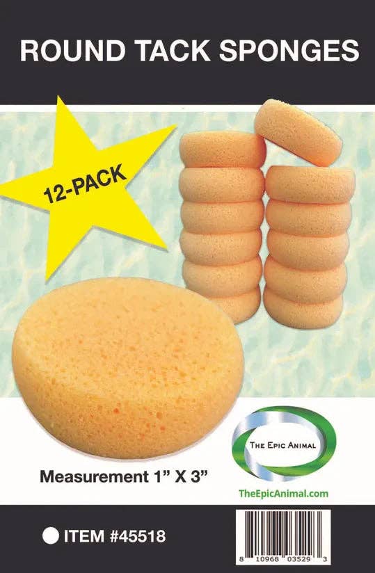 Premium Tack Sponge Round singles