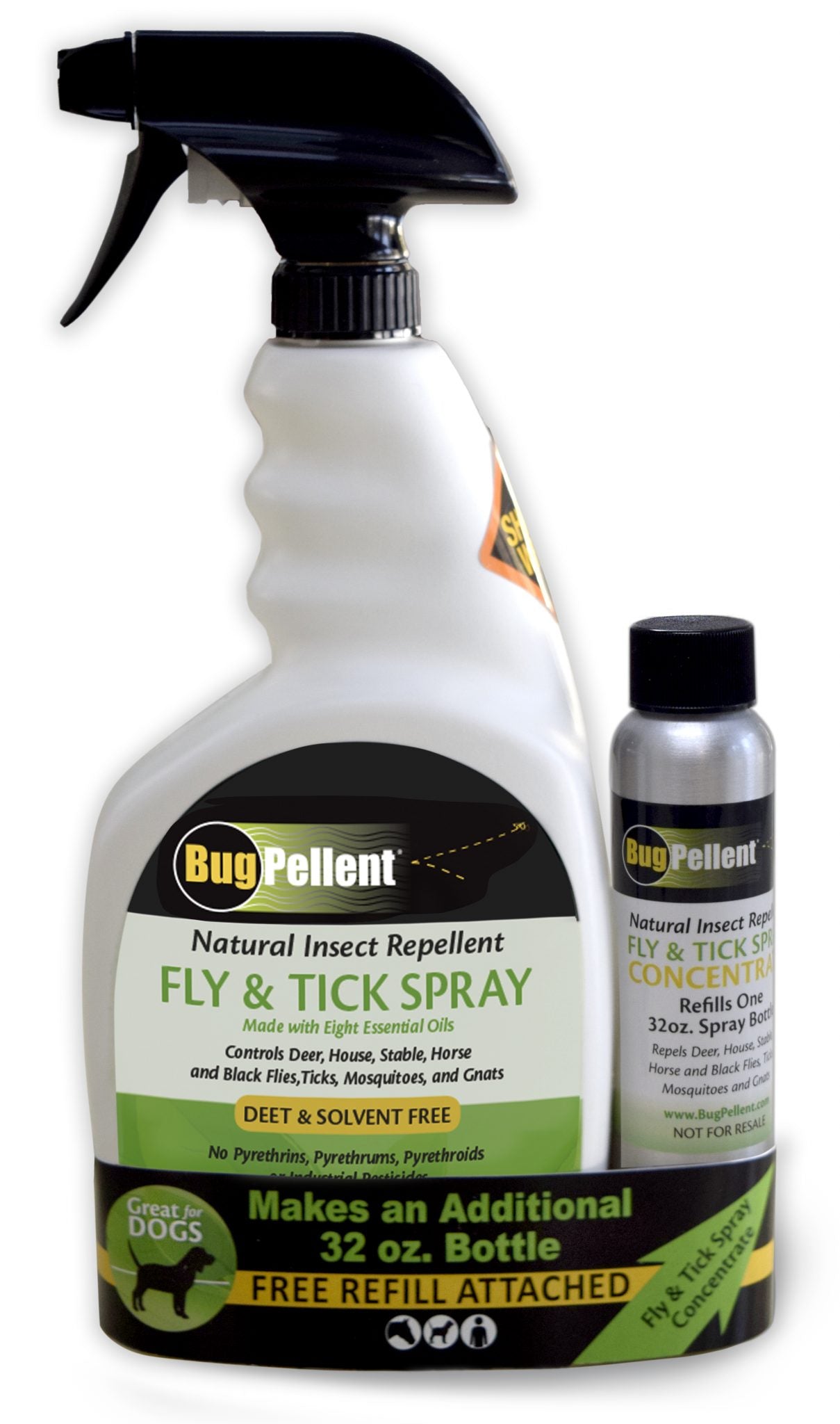 Bugpellent Natural Insect repellent Fly & Tick Spray