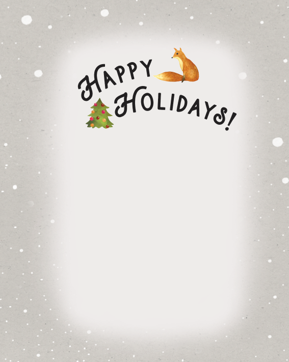Fox Boxed Christmas Cards | Fox Christmas Ball | 8 Cards