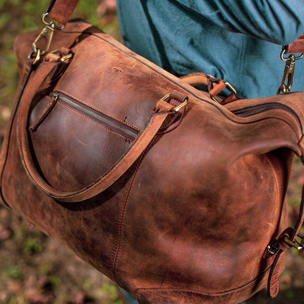 Totare Milan - Leather Duffel Bag