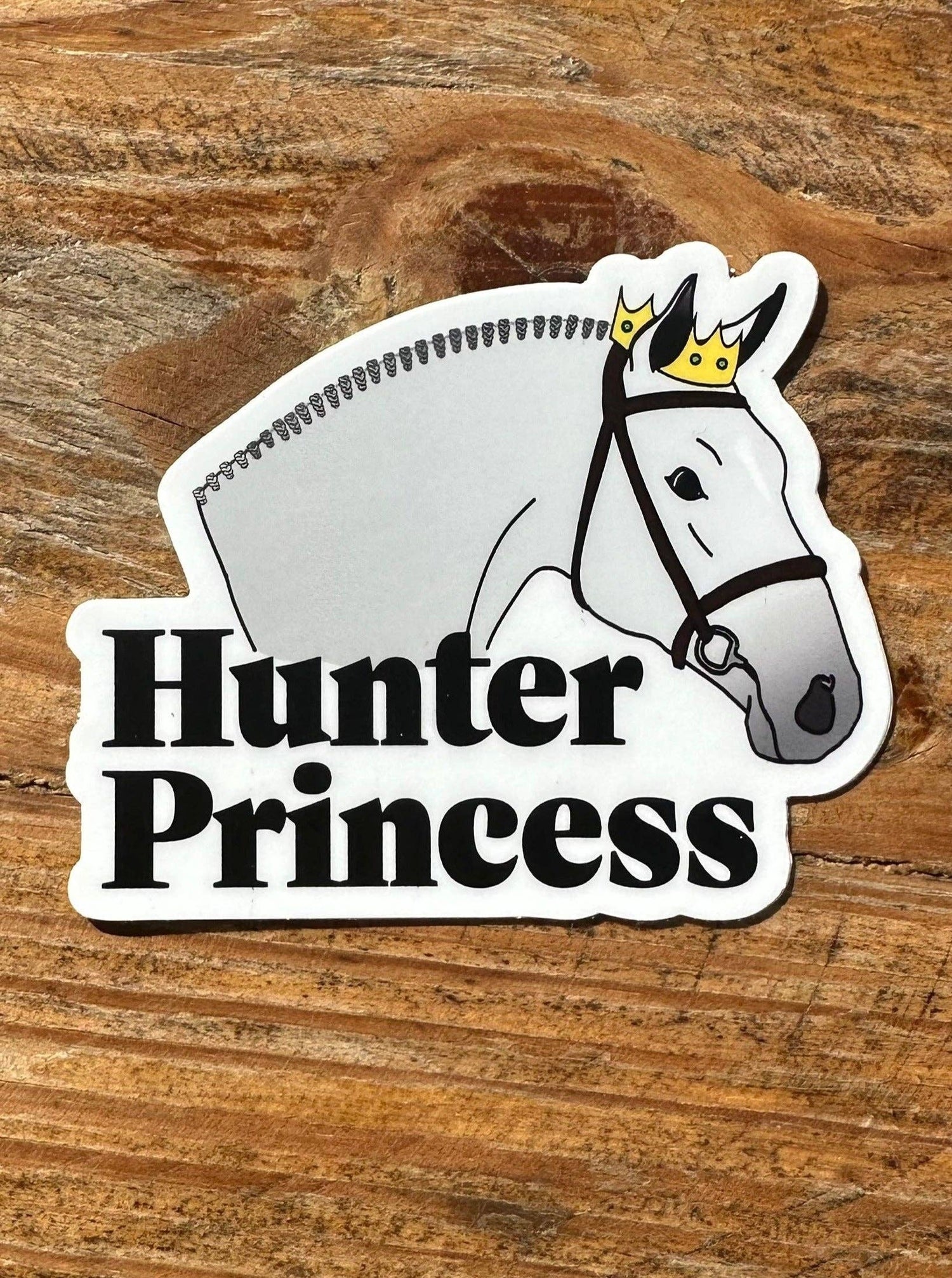 Hunter Princess Horse Sticker