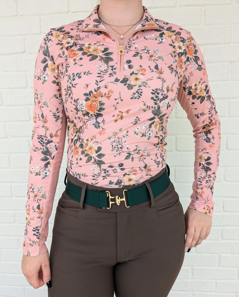 Hunter Green Surcingle Belt