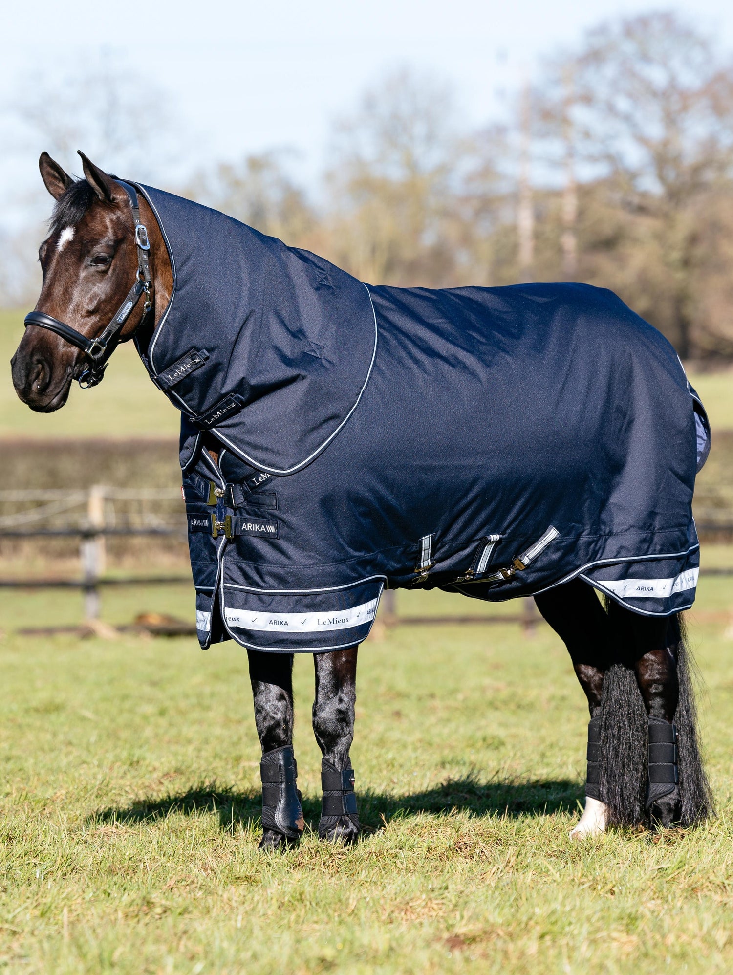69" LeMieux 200 gram Blanket Turn out Rug with Neck Arika Storm-Tek