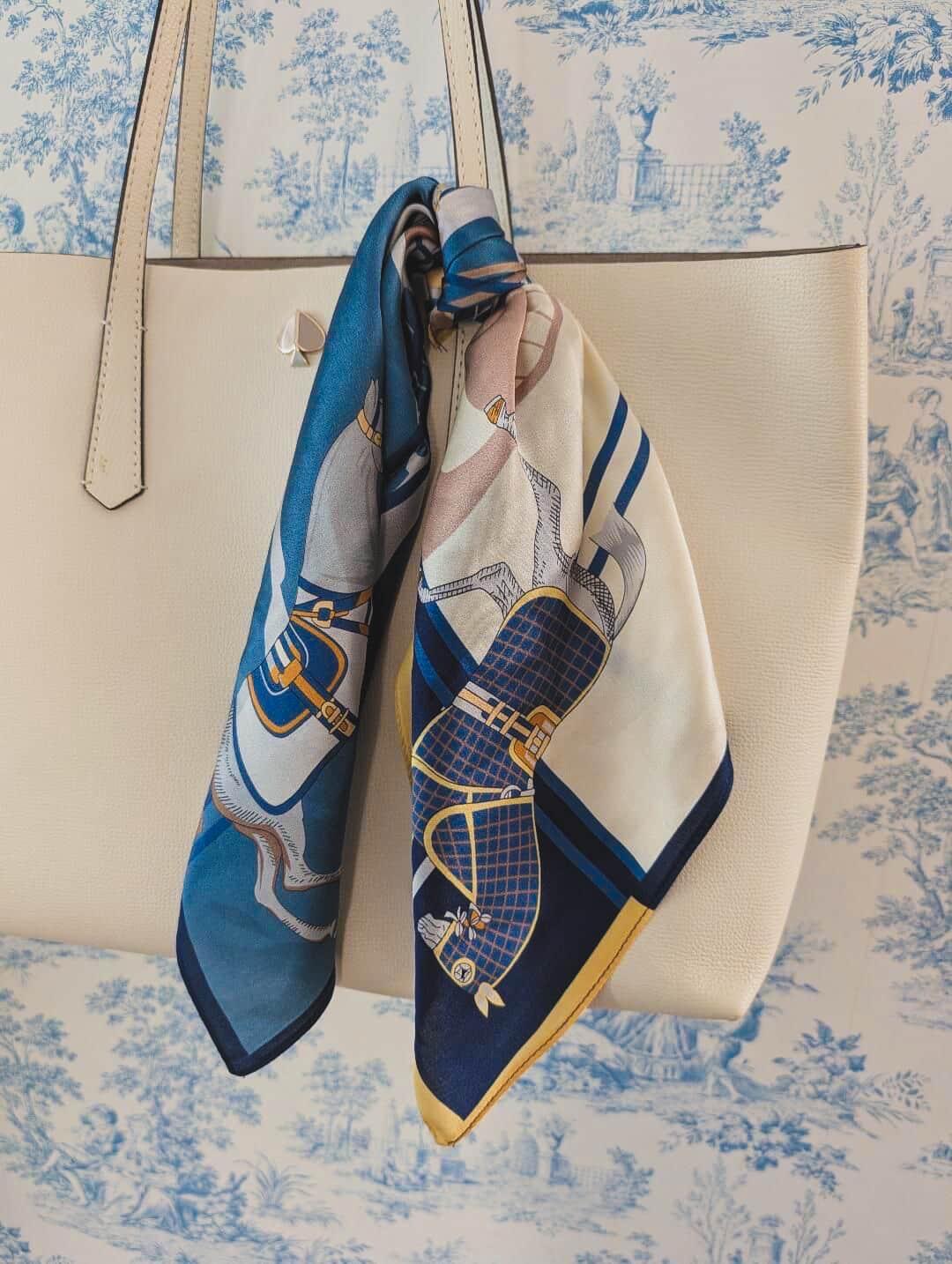 Equestrian Silk Scarf