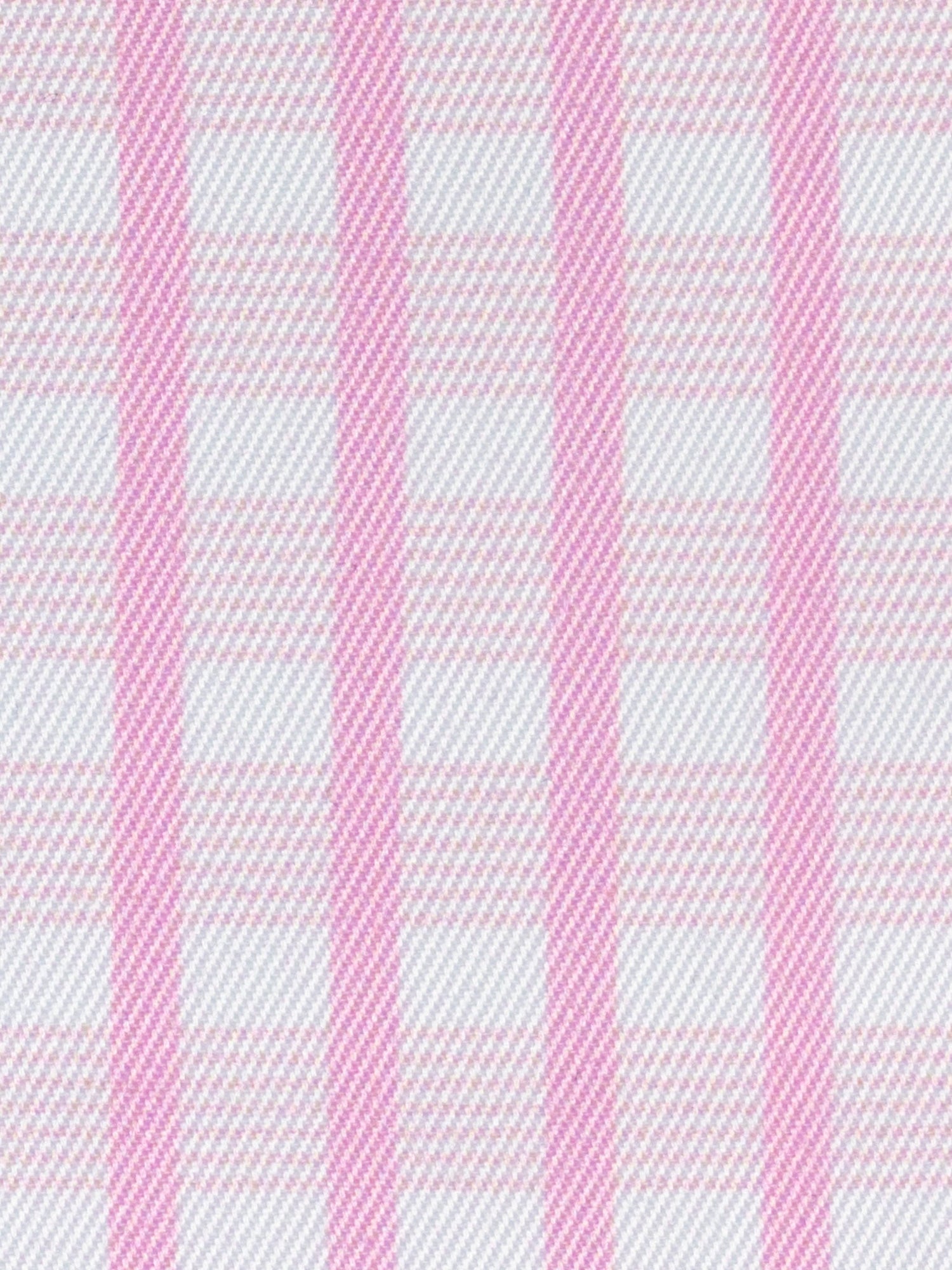 Ladies "Luna II" Pink Short Sleeve Performance Show Shirt with Pink Check Trim