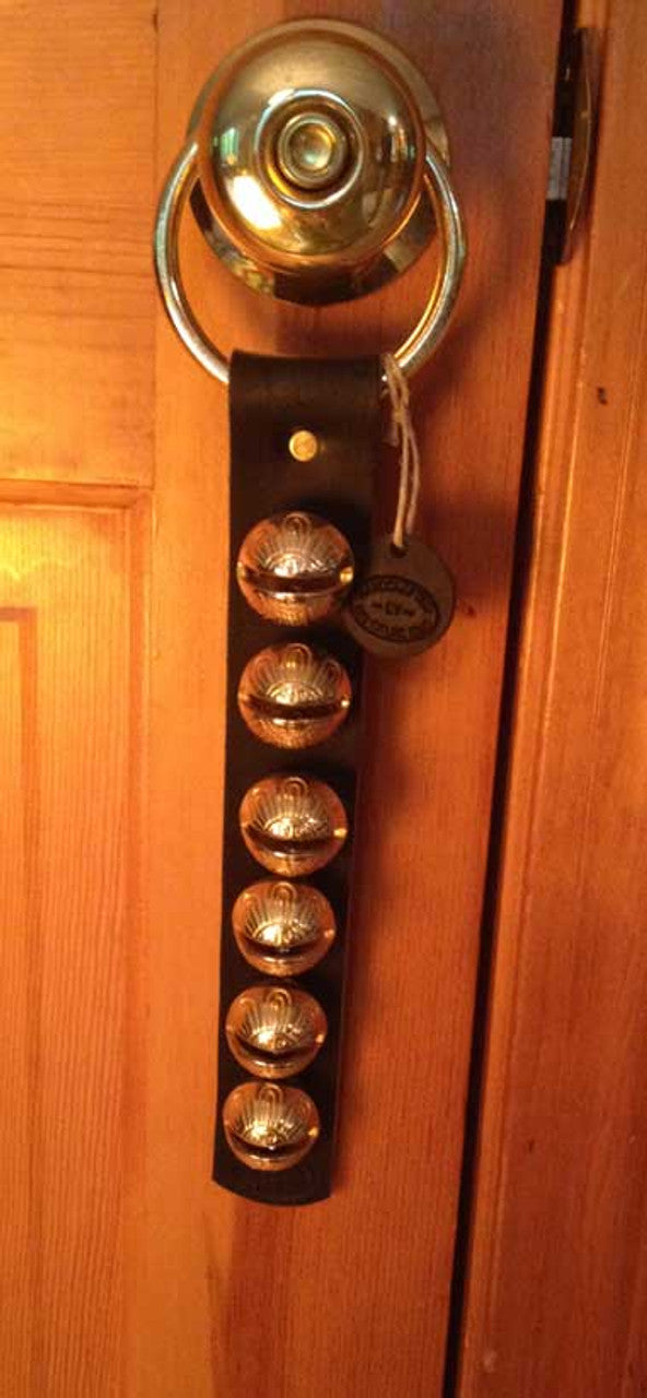 New England Bells 6 Bells on Strap Door Chime